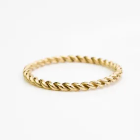 9ct Gold Twist Ring