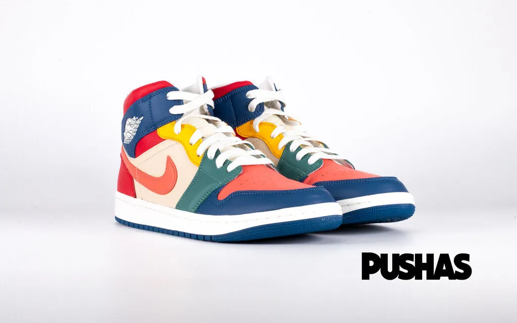Air Jordan 1 Mid 'Multi Colour' W (2022)