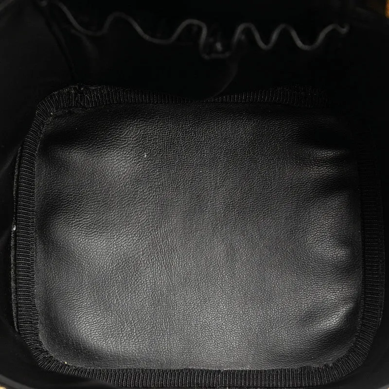 Chanel CC Caviar Vanity Case Leather Vanity Bag in Excellent condition
