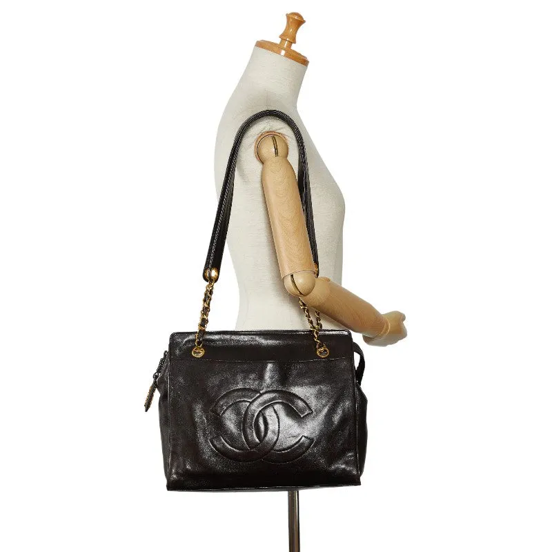 Chanel CC Chain Tote Bag  Leather Tote Bag in Good condition