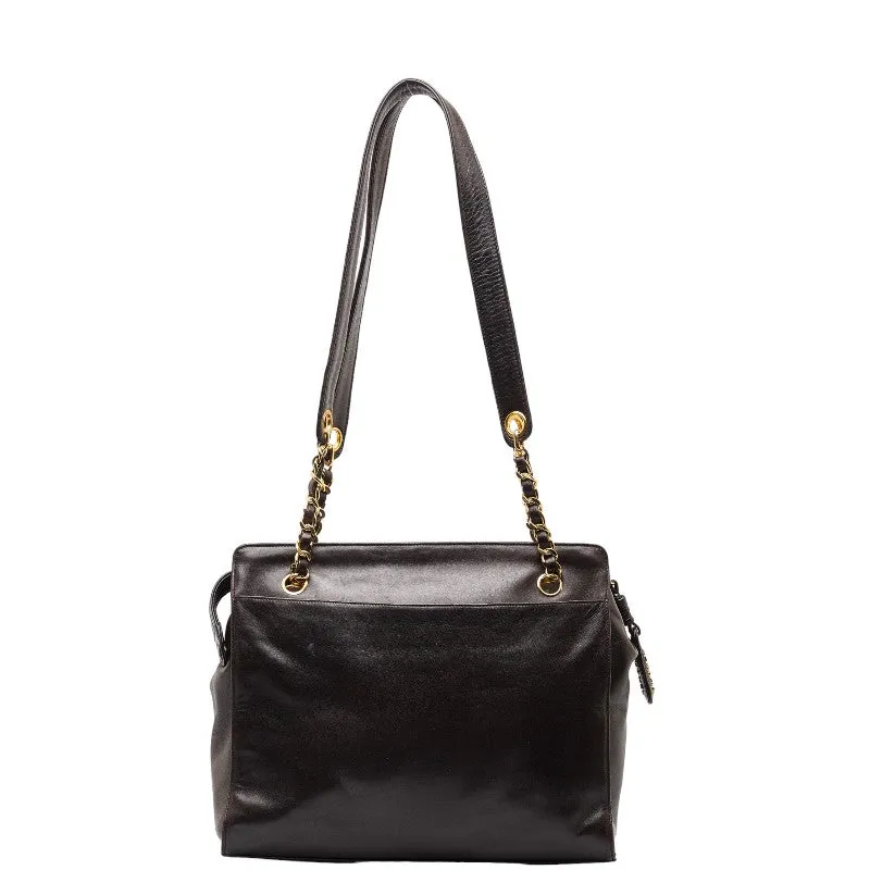 Chanel CC Chain Tote Bag  Leather Tote Bag in Good condition