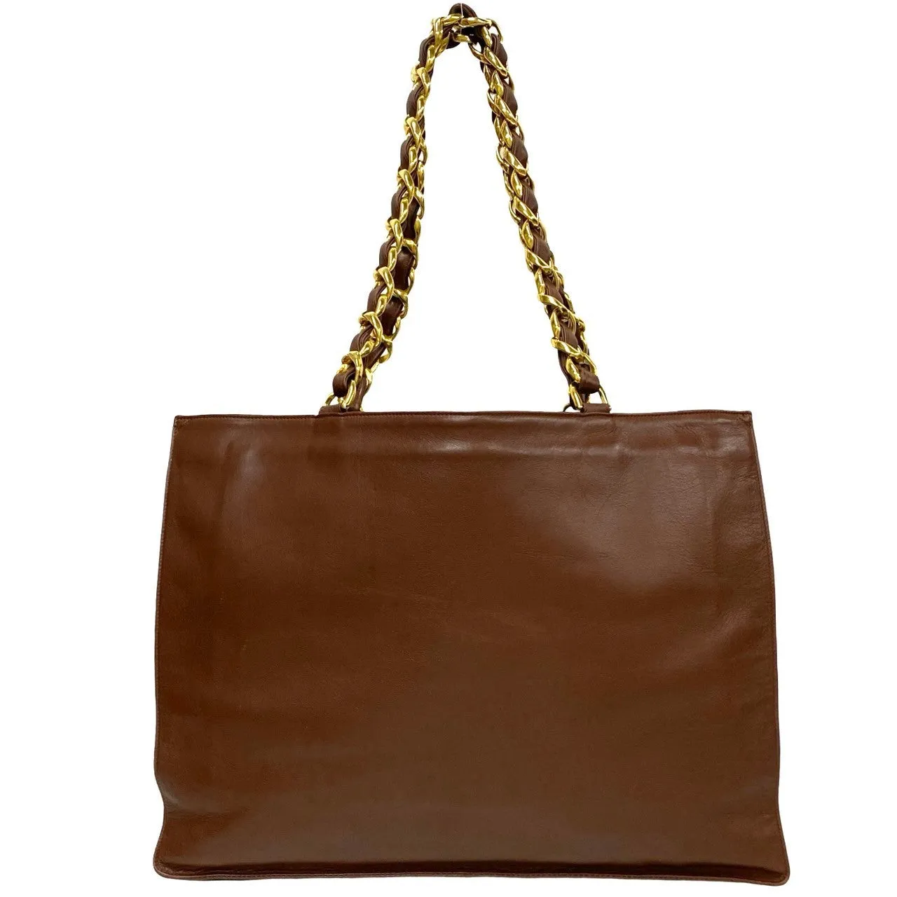 Chanel Coco Mark Tote Bag Leather Tote Bag 08458 in Good condition