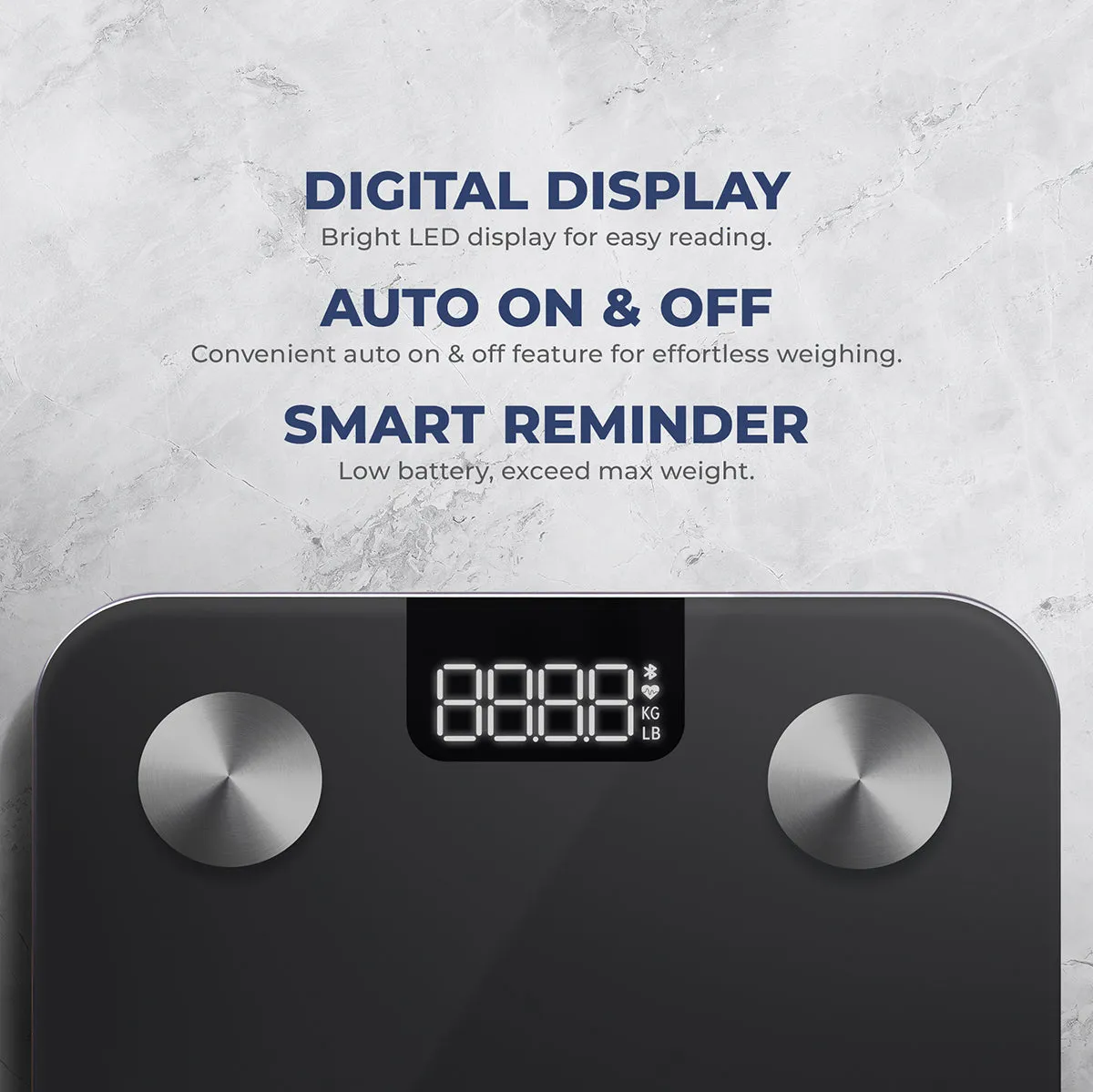 Composition BMI Smart Scale SunnyFit® App Compatible