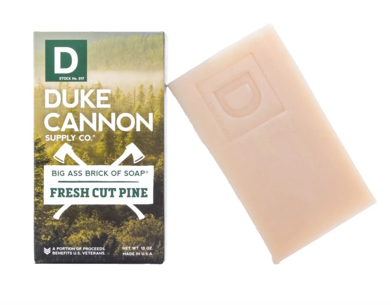 Duke Cannon Fresh Cut Pine Big Ass Brick of Soap