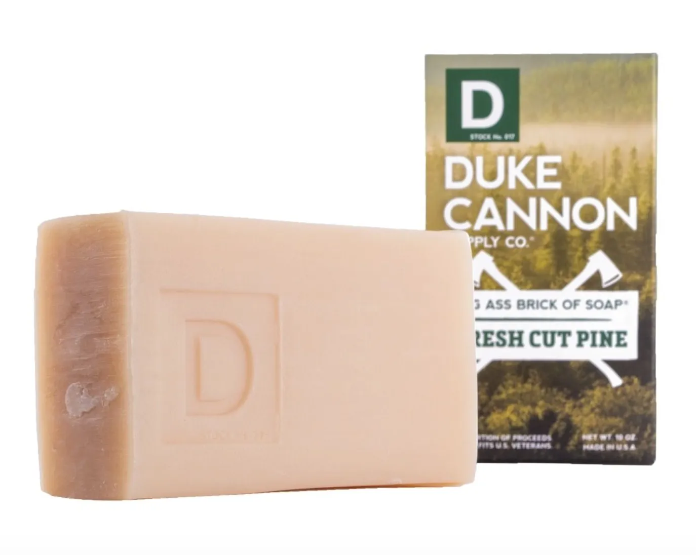 Duke Cannon Fresh Cut Pine Big Ass Brick of Soap