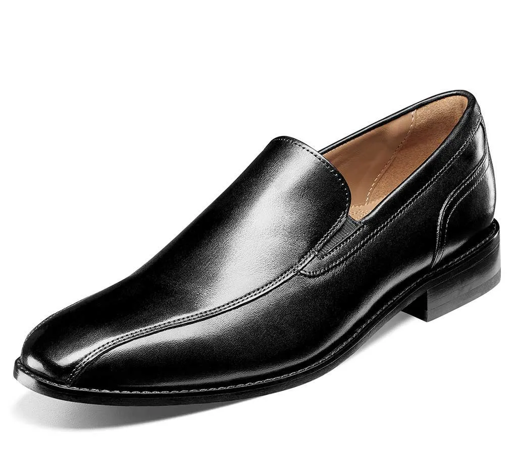 Florsheim Men's Conetta Bike Toe Slip On Black