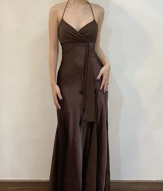 Formal Women's Dresses Spaghetti Straps Ruffle Formal Party Dress Long Prom Dress Prom Dress Store