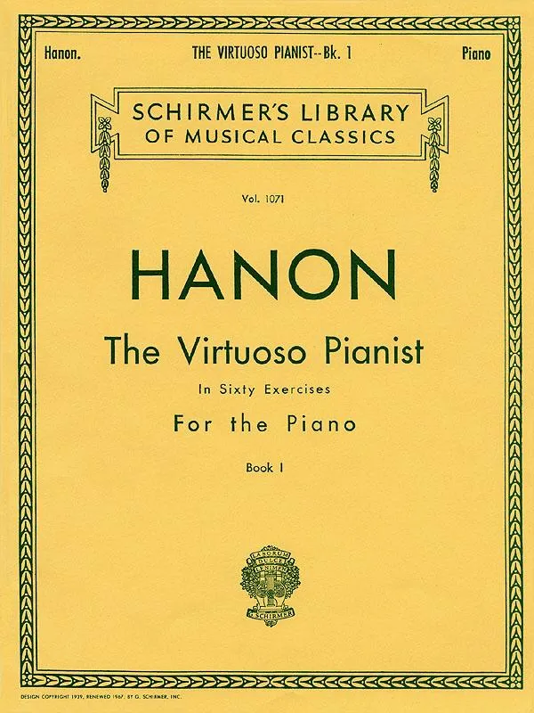 Hanon: Virtuoso Pianist in 60 Exercises - Book 1