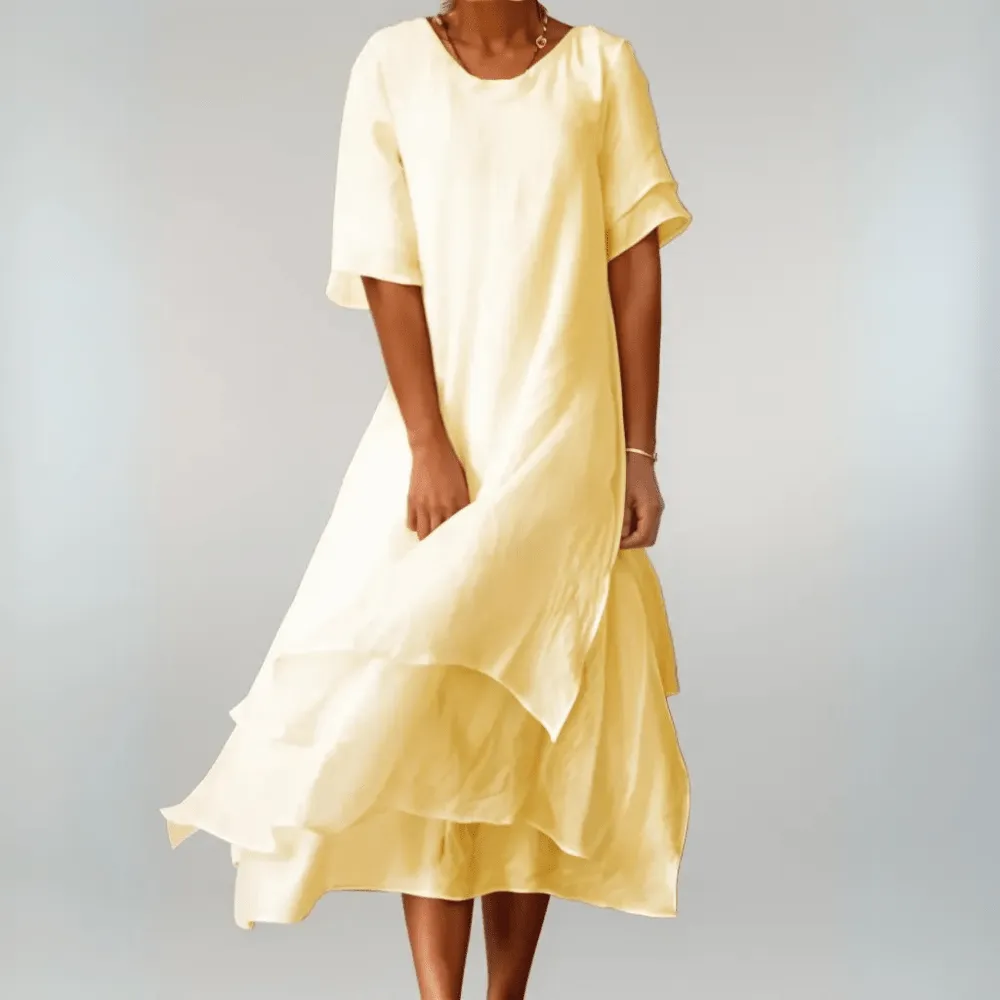Lucia | Elegante lange jurk