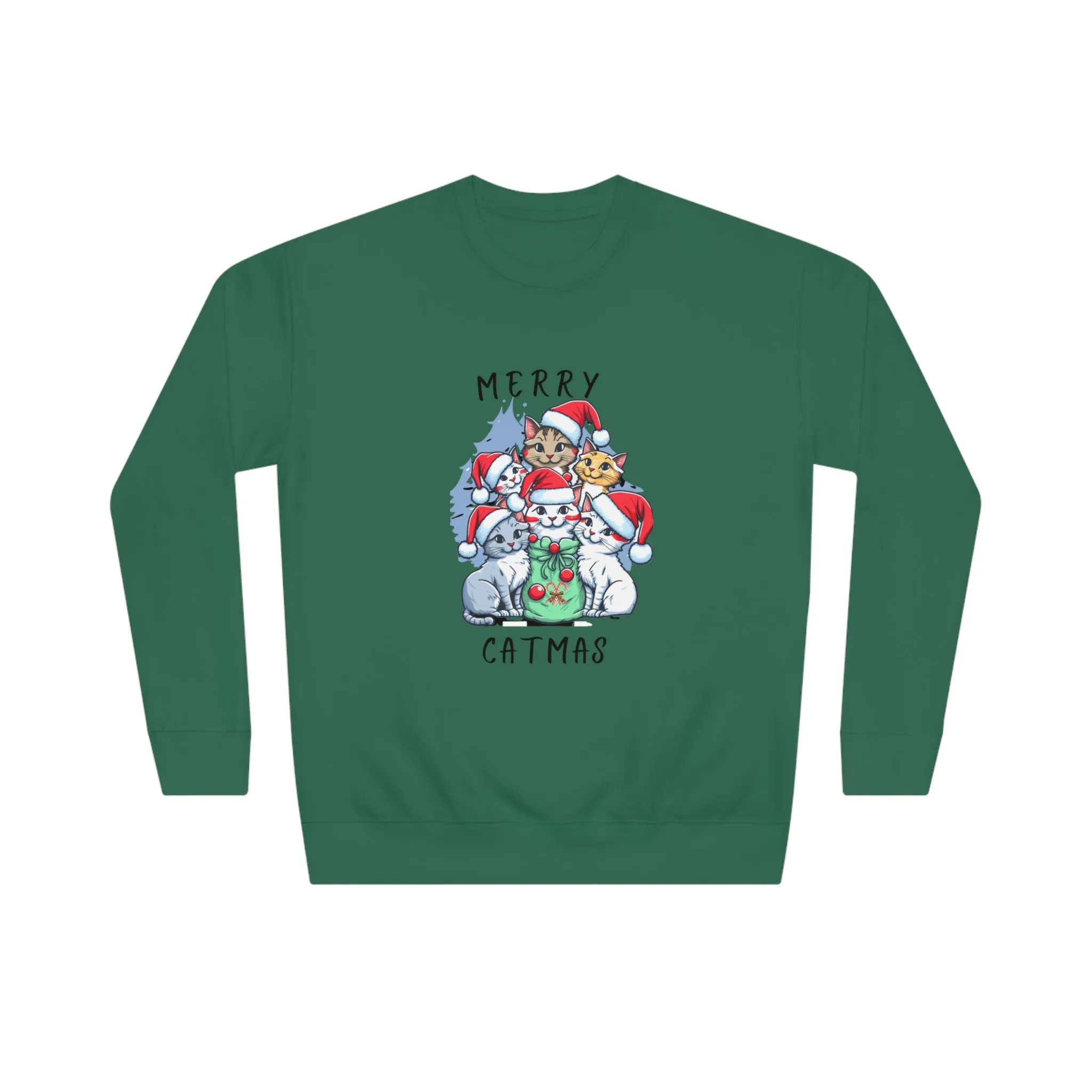 Merry Catmas Crew Sweatshirt