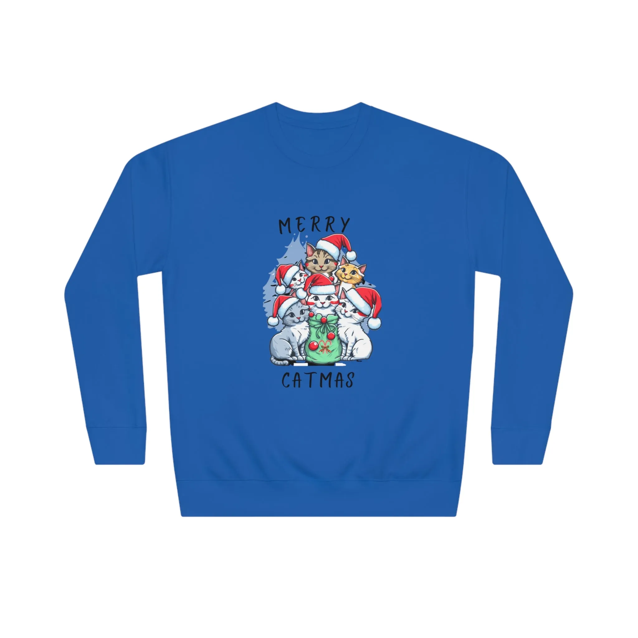 Merry Catmas Crew Sweatshirt