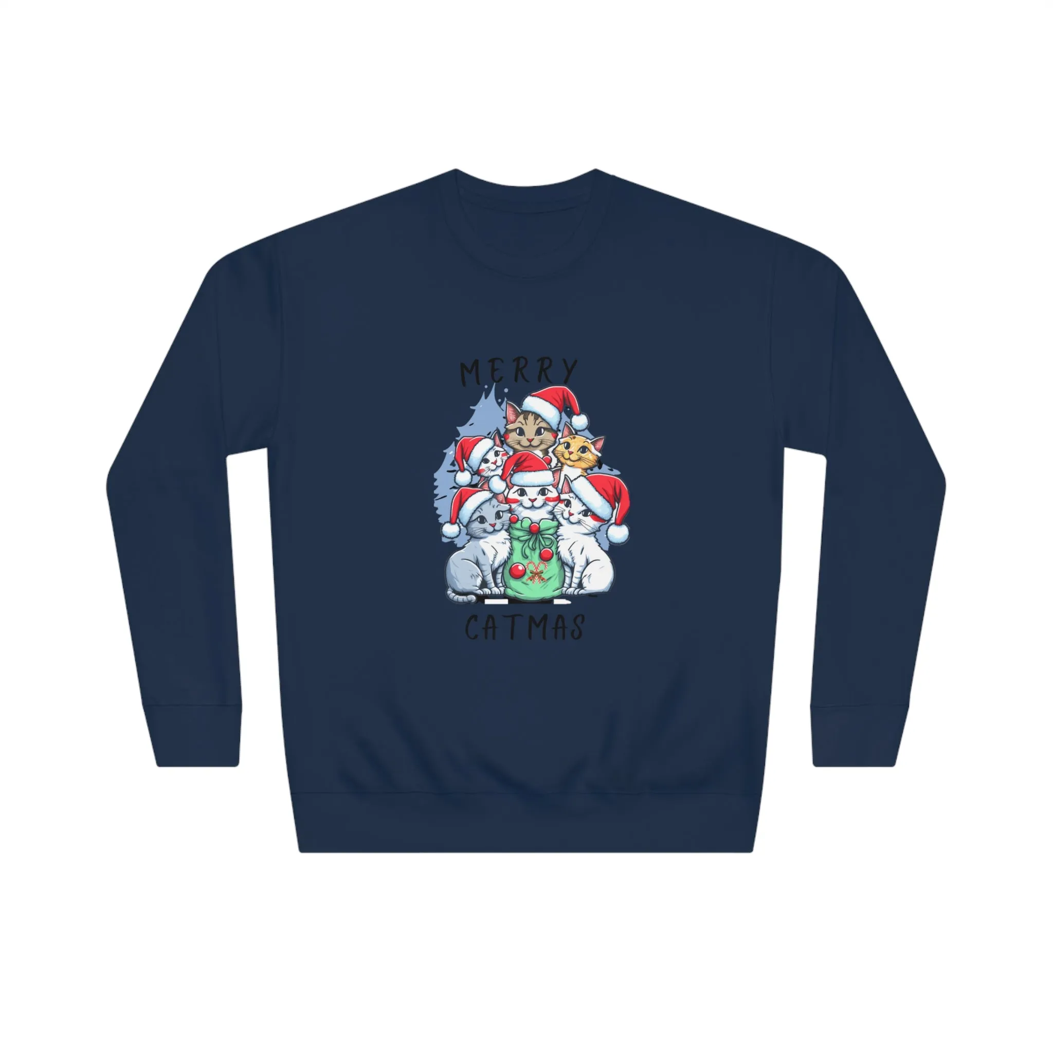 Merry Catmas Crew Sweatshirt