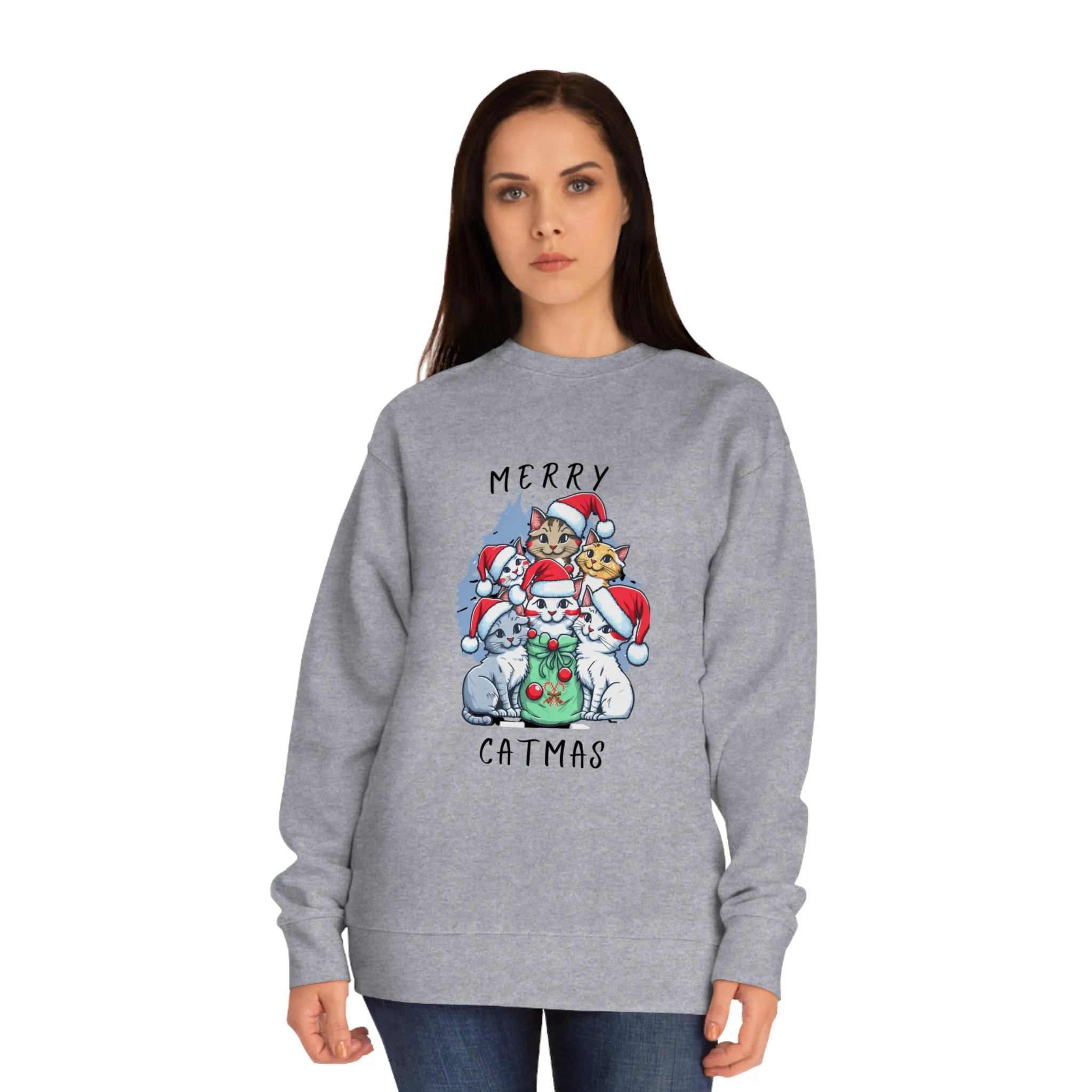 Merry Catmas Crew Sweatshirt