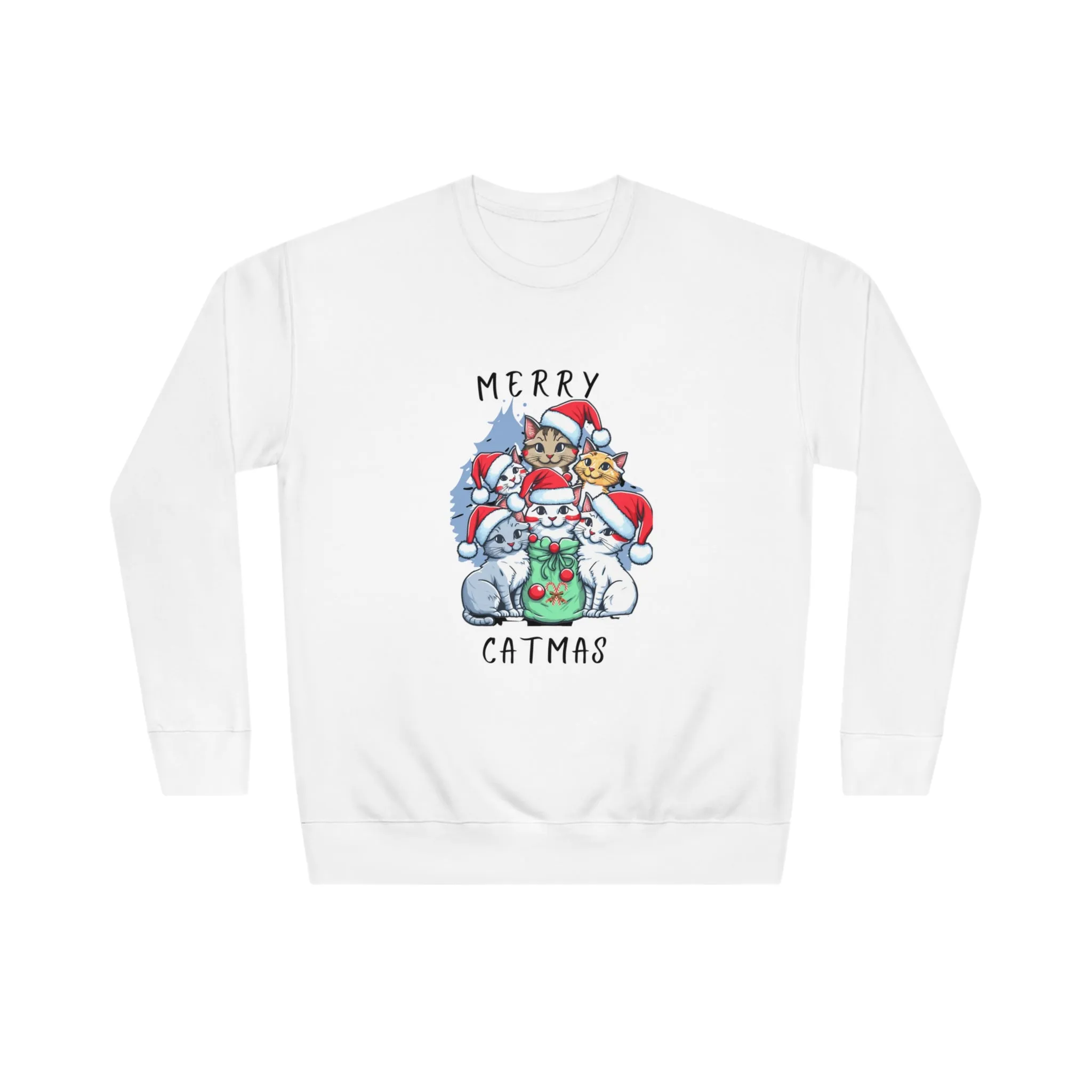 Merry Catmas Crew Sweatshirt