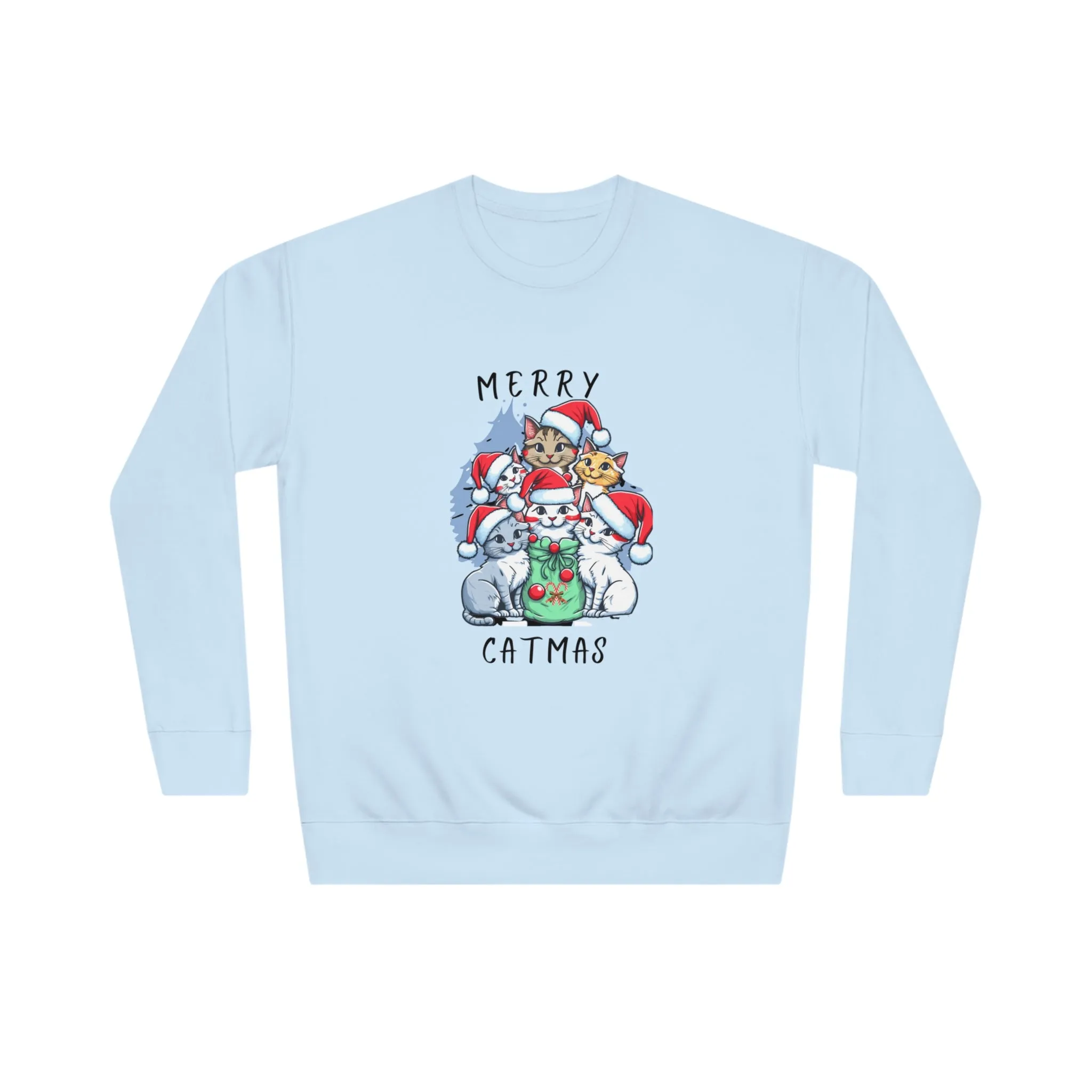 Merry Catmas Crew Sweatshirt