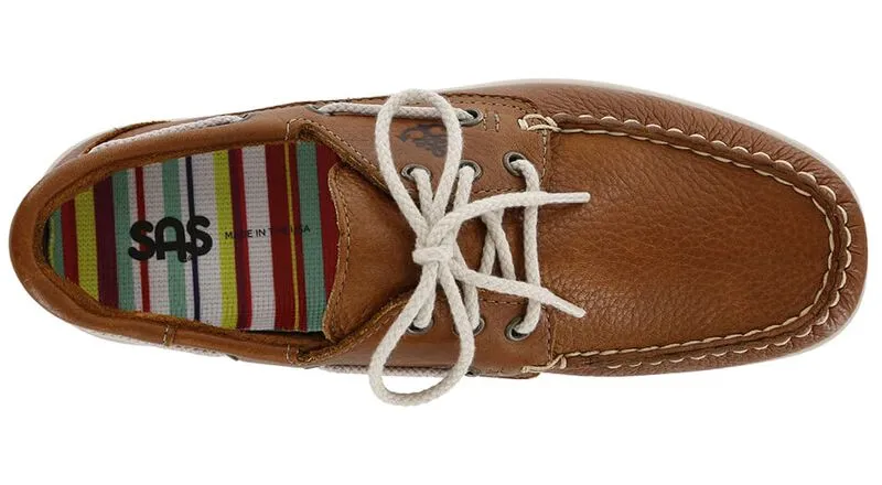 SAS Catalina Lace Up Boat Shoe - Sandstone