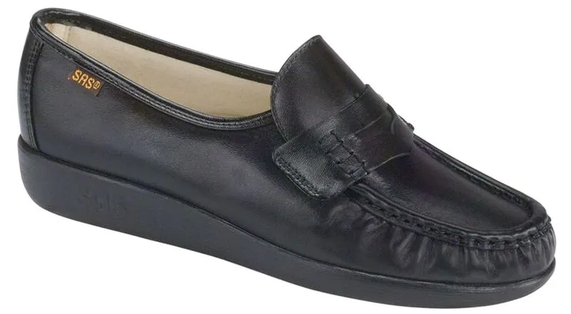 SAS Classic Slip On Loafer - Black